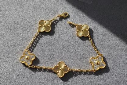 Bransoletka vintage+cyrkonii