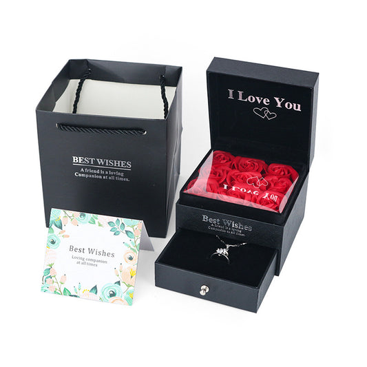 Bransoletka rozowa z cyrkoniami